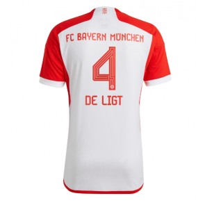 Bayern Munich Matthijs de Ligt #4 Domaci Dres 2023-24 Kratak Rukavima